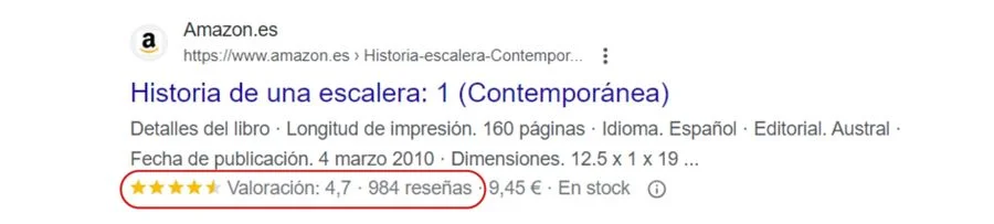 Schema de reseñas