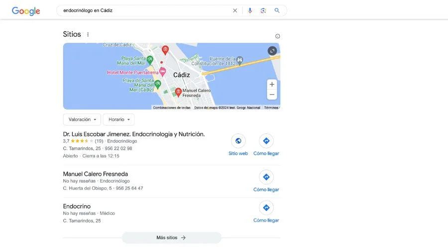 Qué es el posicionamiento local para médicos