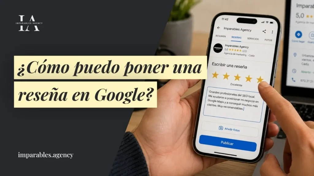 Como poner reseñas en Google